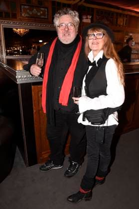 Michael Schanze mit Lebensgefährtin Uschi Köhl bei der VIP-Premiere der neuen Show in Schuhbecks teatro. München, 04.11.2021 *** Michael Schanze with his partner Uschi Köhl at the VIP premiere of the new show in Schuhbecks teatro Munich, 04 11 2021 Foto:xS.xAdamx xFuturexImage