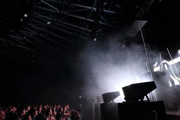 Fritz Kalkbrenner bei einem Konzert im Velodrom in Berlin, 5. November 2021. Fritz Kalkbrenner in Berlin