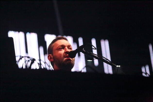 Fritz Kalkbrenner bei einem Konzert im Velodrom in Berlin, 5. November 2021. Fritz Kalkbrenner in Berlin