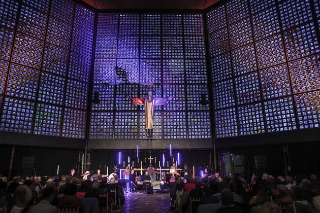 Konzert von Nate Wooley @ Kaiser-Wilhelm-Gedächtnis-Kirche , Jazzfest Berlin Nate Wooley: Seven Storey Mountain VI