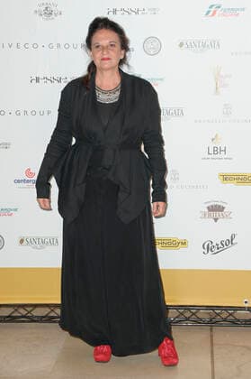 November 8, 2021, Rome, Italy: Emma Dante attends the red carpet of the 61st Globo D Oro Award at the Auditorium Parco della Musica. Rome Italy - ZUMAs197 20211108_zaa_s197_118 Copyright: xMarioxCartellix