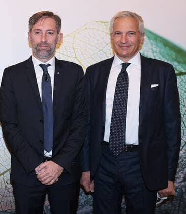 Milan, Italy La Scala Marcella Bonchio, Markus Antonietti and Pierre Joliot are awarded the 2020-2021 edition of the International Award Lombardia e Ricerca , the recognition promoted by the Lombardy Region which assigns 1 million euros to the best scientific discovery in the field of Sciences of Life attended by various institutions and famous guests In the picture: Paolo Veronesi, Fabrizio Sala  Copyright: xNickxZonnax xIPAx xNickxZonnax