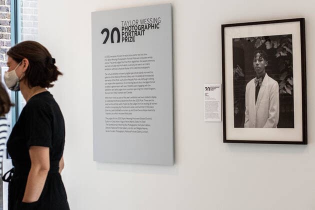 November 9, 2021, London, England, United Kingdom: Cromwell Place, South Kensington, London, UK. The winning portraits of the prestigious Taylor Wessing Photographic Portrait Prize on display at Cromwell Place. The exhibition runs from 10th of November 2021 until 2nd of January 2022. It features 54 portraits from 25 different artists.Ã‚ .Photographer David Prichard has won the first prize for his Tribute to Indigenous Stock Women, a series of portraits of First Nations women who spent most of their working lives on cattle stations in Far North Queensland..The second prize has been awarded to Pierre-Elie de Pibrac for Hakanai Sonzai, a series of portraits of people s fortitude in the face of adversity taken in Japan..Katya Ilina has been aw - ZUMAm203 20211109_zip_m203_014 Copyright: xSabrinaxMerollax