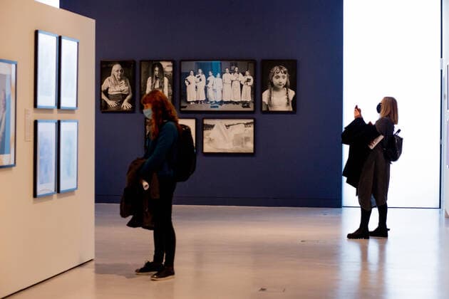 November 9, 2021, London, England, United Kingdom: Cromwell Place, South Kensington, London, UK. The winning portraits of the prestigious Taylor Wessing Photographic Portrait Prize on display at Cromwell Place. The exhibition runs from 10th of November 2021 until 2nd of January 2022. It features 54 portraits from 25 different artists.Ã‚ .Photographer David Prichard has won the first prize for his Tribute to Indigenous Stock Women, a series of portraits of First Nations women who spent most of their working lives on cattle stations in Far North Queensland..The second prize has been awarded to Pierre-Elie de Pibrac for Hakanai Sonzai, a series of portraits of people s fortitude in the face of adversity taken in Japan..Katya Ilina has been aw - ZUMAm203 20211109_zip_m203_021 Copyright: xSabrinaxMerollax