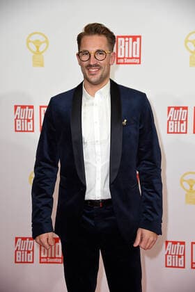 Maximilian Götz bei der 45. Verleihung Das Goldene Lenkrad bei Axel Springer SE in Berlin am 09.11.2021