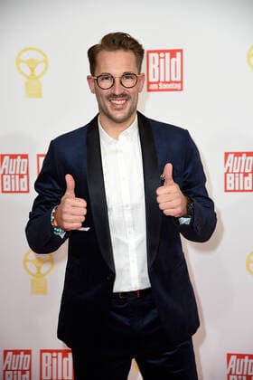 Maximilian Götz bei der 45. Verleihung Das Goldene Lenkrad bei Axel Springer SE in Berlin am 09.11.2021