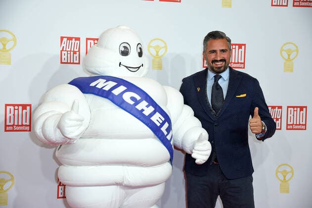 Anish K. Taneja (President & CEO Michelin Europe North) bei der 45. Verleihung Das Goldene Lenkrad bei Axel Springer SE in Berlin am 09.11.2021