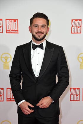 Daniel Abt bei der 45. Verleihung Das Goldene Lenkrad bei Axel Springer SE in Berlin am 09.11.2021