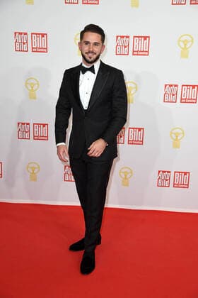 Daniel Abt bei der 45. Verleihung Das Goldene Lenkrad bei Axel Springer SE in Berlin am 09.11.2021