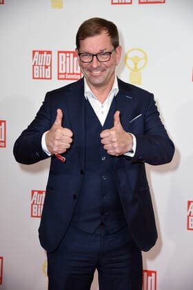 Markus Duesmann (Vorstandsvorsitzender Audi AG) bei der 45. Verleihung Das Goldene Lenkrad bei Axel Springer SE in Berlin am 09.11.2021