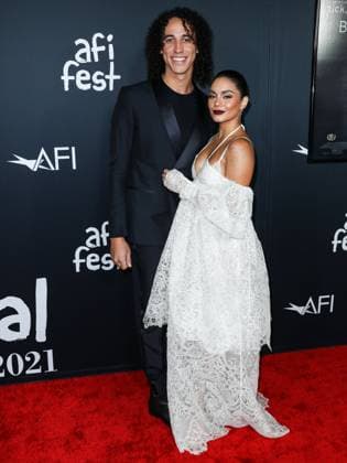 2021 AFI Fest - Opening Night Gala Premiere Of Netflix s tick, tick¦BOOM! Baseball shortstop and outfielder Cole Tucker and girlfriend actress Vanessa Hudgens arrive at the 2021 AFI Fest - Opening Night Gala Premiere Of Netflix s tick, tick¦BOOM! held at the TCL Chinese Theatre IMAX on November 10, 2021 in Hollywood, Los Angeles, California, United States. Hollywood California United States  Copyright: xImagexPressxAgencyx collin-2021afif211110_npqPR
