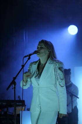 Ane Brun bei einem Konzert im Metropol in Berlin, 11. November 2021. Ane Brun in Berlin