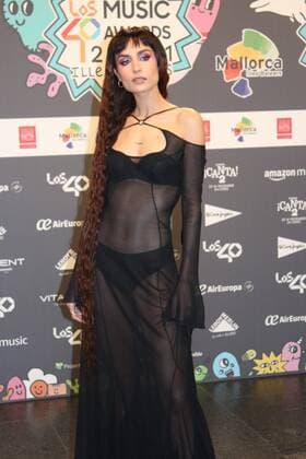 at photocall for 40 Principales Music Awards in Mallorca, on Friday 11 November 2021 Cordon Press