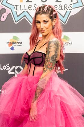Bely Basarte bei der Verleihung der LOS40 Music Awards 2021 im VelÃ²drom Illes Balears. Palma de Mallorca, 12.11.2021 Bely Basarte