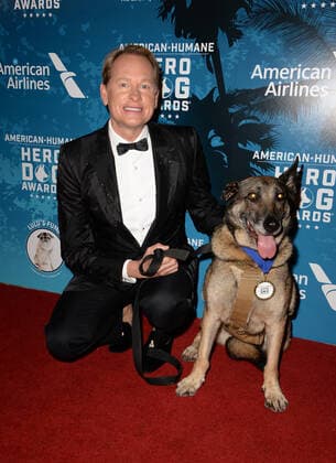 PALM BEACH, FL - NOVEMBER 12: Carson Kressley attends the American Humane Hero Dog Awards Gala held at the Eau Palm Beach Resort & Spa on November 12, 2021 in Palm Beach Florida. Copyright: xmpi04x