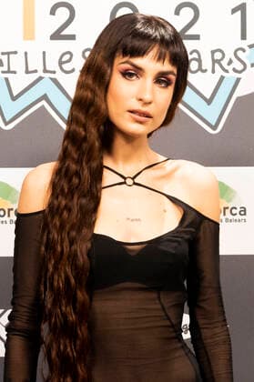 Natalia Lacunza bei der Verleihung der LOS40 Music Awards 2021 im VelÃ²drom Illes Balears. Palma de Mallorca, 12.11.2021 Natalia Lacunza