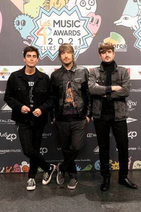 Marlon bei der Verleihung der LOS40 Music Awards 2021 im VelÃ²drom Illes Balears. Palma de Mallorca, 12.11.2021 Marlon