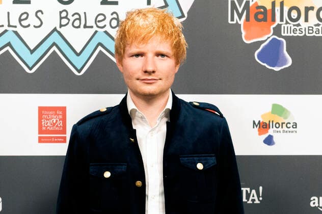 Ed Sheeran bei der Verleihung der LOS40 Music Awards 2021 im VelÃ²drom Illes Balears. Palma de Mallorca, 12.11.2021 Ed Sheeran