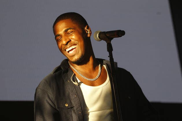Khamari performs on stage during the Day N Vegas Music Festival at the Las Vegas Festival Grounds in Las Vegas, Nevada on Saturday, November 13, 2021.  LAV2021111334 JAMESxATOA