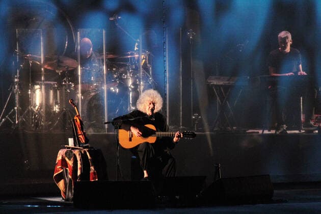 angelo branduardi durante Angelo Branduardi - Il Cammino dellÃ¢& x80;& x99;Anima - il tour, Concerto cantante italiano in Padova, Italia, 13 novembre 2021