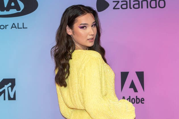 November 14, 2021, Budapest, Hungary: Alex Mariah attends the 2021 MTV EMAs, Europe Music Awards, at Papp Laszlo Budapest Sports Arena in Budapest, Hungary, on 14 November 2021. Photo: Budapest Hungary - ZUMAm179 20211114_zep_m179_018 Copyright: xAlecxMichaelx