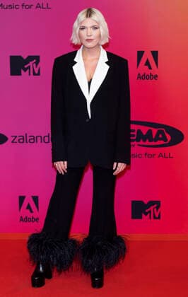 Daria Zawialow bei der Verleihung der MTV European Music Awards 2021 in der Laszlo Papp Sportarena. Budapest, 14.11.2021