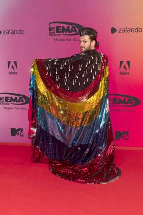 Riccardo Simonetti bei der Verleihung der MTV European Music Awards 2021 in der Laszlo Papp Sportarena. Budapest, 14.11.2021