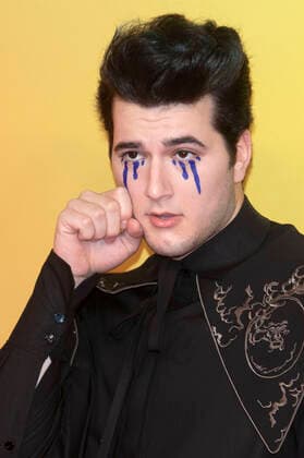 Gjon s Tears bei der Verleihung der MTV European Music Awards 2021 in der Laszlo Papp Sportarena. Budapest, 14.11.2021