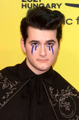 Gjon s Tears bei der Verleihung der MTV European Music Awards 2021 in der Laszlo Papp Sportarena. Budapest, 14.11.2021