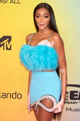 bei der Verleihung der MTV European Music Awards 2021 in der Laszlo Papp Sportarena. Budapest, 14.11.2021