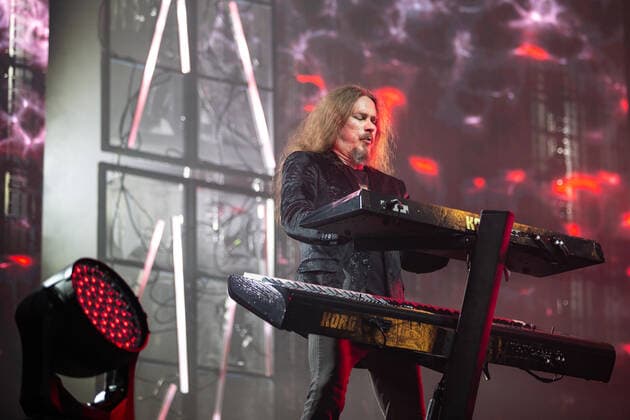 Nightwish live in Oslo, Norway Oslo, Norway. 14th, November 2021. Nightwish, the Finnish symphonic metal band, performs a live concert at Oslo Spektrum in Oslo. Here musician Tuomas Holopainen is seen live on stage. Oslo Norway  Copyright: xGonzalesxPhoto Per-OttoxOppix