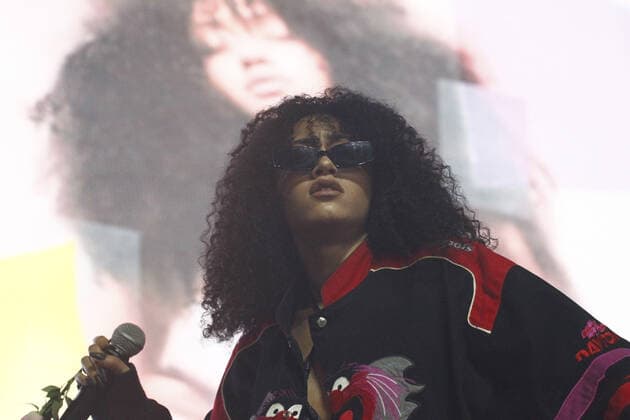 Day N Vegas Music Festival in Las Vegas, Jenevieve Konzert Miami female R&B singer Jenevieve performs on stage during the Day N Vegas Music Festival at the Las Vegas Festival Grounds in Las Vegas, Nevada on Sunday, November 14, 2021.  LAV2021111444 JAMESxATOA