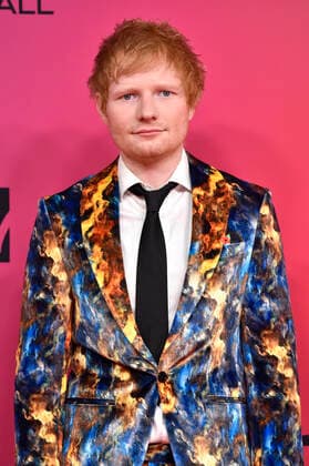 Ed Sheeran bei der Verleihung der MTV European Music Awards 2021 in der Laszlo Papp Sportarena. Budapest, 14.11.2021