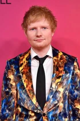 Ed Sheeran bei der Verleihung der MTV European Music Awards 2021 in der Laszlo Papp Sportarena. Budapest, 14.11.2021