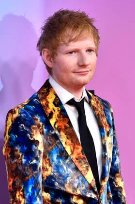 Ed Sheeran bei der Verleihung der MTV European Music Awards 2021 in der Laszlo Papp Sportarena. Budapest, 14.11.2021