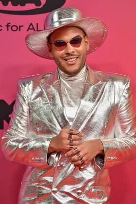 Hugo Gloss bei der Verleihung der MTV European Music Awards 2021 in der Laszlo Papp Sportarena. Budapest, 14.11.2021