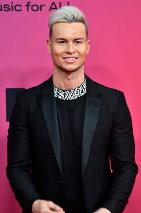 Joel Corry bei der Verleihung der MTV European Music Awards 2021 in der Laszlo Papp Sportarena. Budapest, 14.11.2021