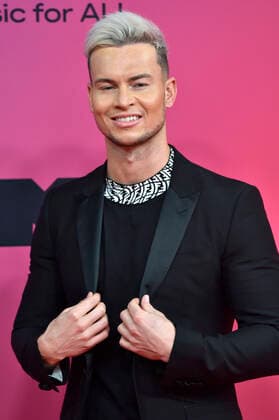 Joel Corry bei der Verleihung der MTV European Music Awards 2021 in der Laszlo Papp Sportarena. Budapest, 14.11.2021