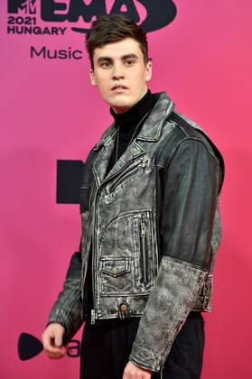 JC Stewart bei der Verleihung der MTV European Music Awards 2021 in der Laszlo Papp Sportarena. Budapest, 14.11.2021