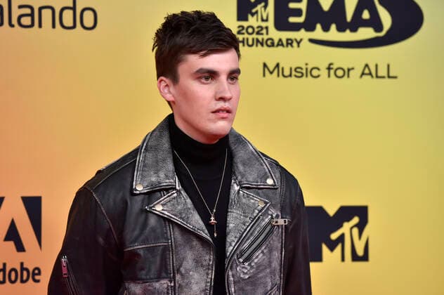 JC Stewart bei der Verleihung der MTV European Music Awards 2021 in der Laszlo Papp Sportarena. Budapest, 14.11.2021