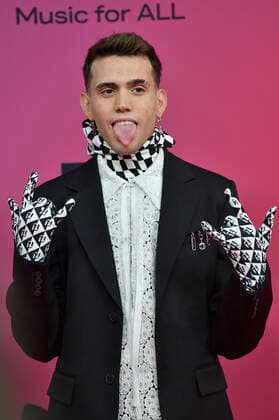 Aka 7even bei der Verleihung der MTV European Music Awards 2021 in der Laszlo Papp Sportarena. Budapest, 14.11.2021