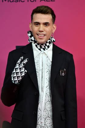 Aka 7even bei der Verleihung der MTV European Music Awards 2021 in der Laszlo Papp Sportarena. Budapest, 14.11.2021