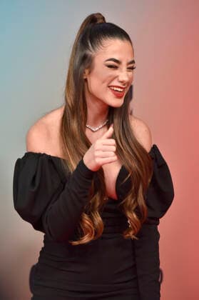 LoLa lolita bei der Verleihung der MTV European Music Awards 2021 in der Laszlo Papp Sportarena. Budapest, 14.11.2021