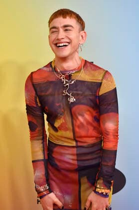Olly Alexander von Years & Years bei der Verleihung der MTV European Music Awards 2021 in der Laszlo Papp Sportarena. Budapest, 14.11.2021