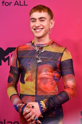 Olly Alexander von Years & Years bei der Verleihung der MTV European Music Awards 2021 in der Laszlo Papp Sportarena. Budapest, 14.11.2021