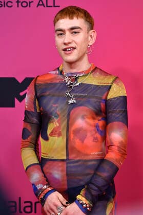 Olly Alexander von Years & Years bei der Verleihung der MTV European Music Awards 2021 in der Laszlo Papp Sportarena. Budapest, 14.11.2021