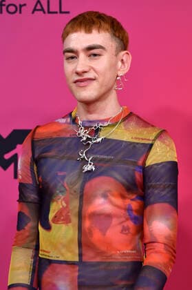 Olly Alexander von Years & Years bei der Verleihung der MTV European Music Awards 2021 in der Laszlo Papp Sportarena. Budapest, 14.11.2021