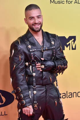 Maluma bei der Verleihung der MTV European Music Awards 2021 in der Laszlo Papp Sportarena. Budapest, 14.11.2021