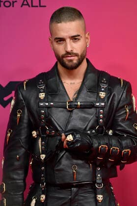 Maluma bei der Verleihung der MTV European Music Awards 2021 in der Laszlo Papp Sportarena. Budapest, 14.11.2021
