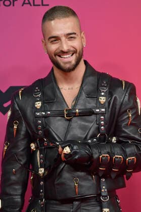 Maluma bei der Verleihung der MTV European Music Awards 2021 in der Laszlo Papp Sportarena. Budapest, 14.11.2021